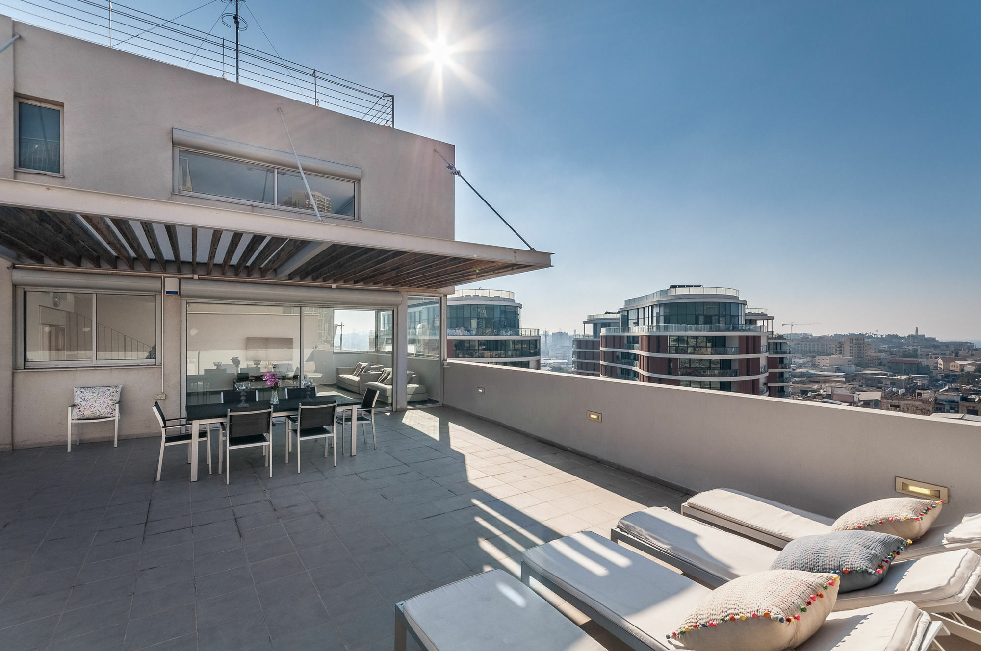 Апартаменты Abarbanel St Incredible Penthouse Тель-Авив Экстерьер фото