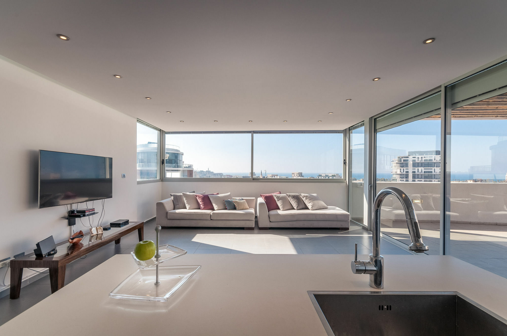 Апартаменты Abarbanel St Incredible Penthouse Тель-Авив Экстерьер фото