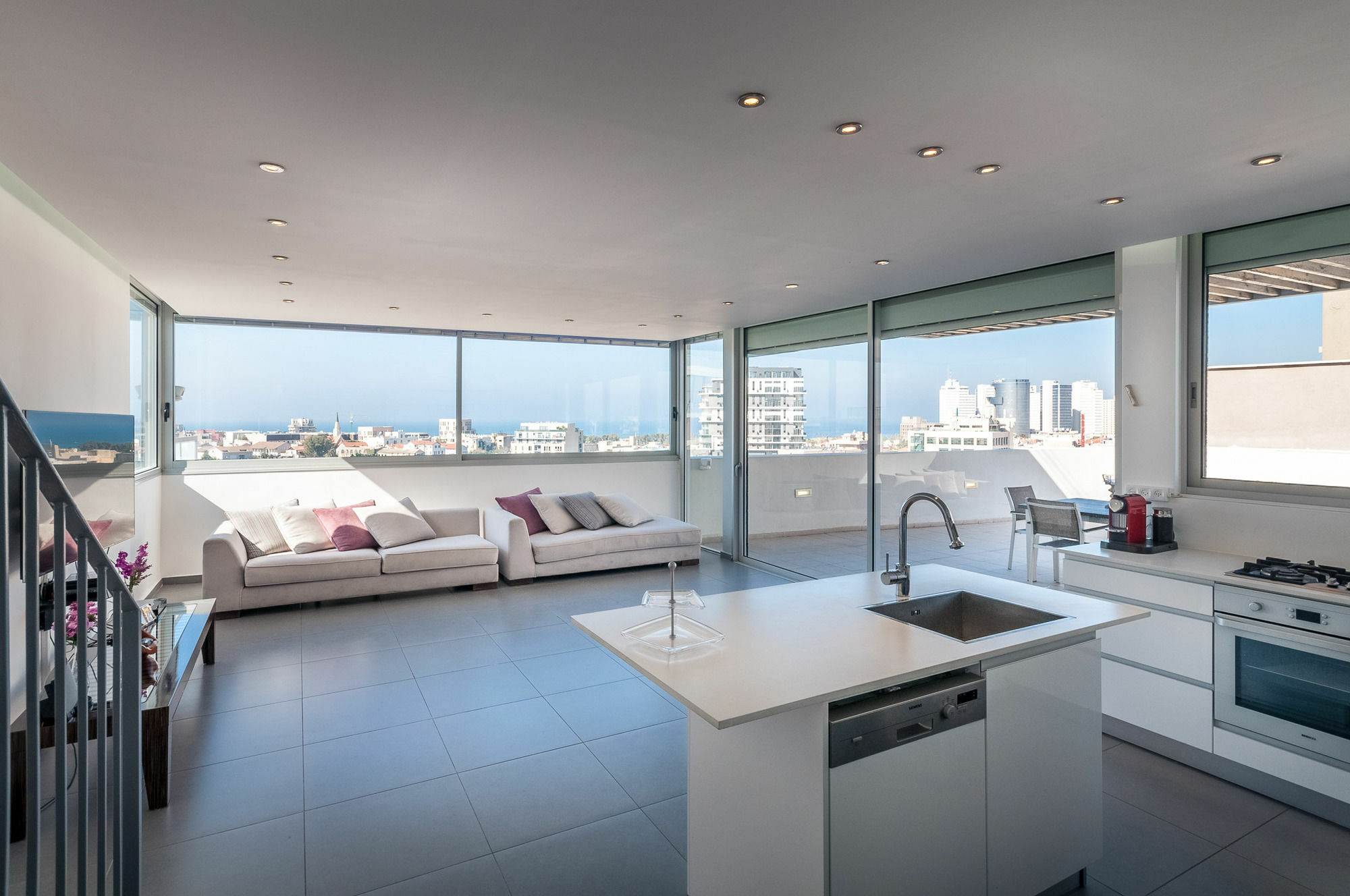 Апартаменты Abarbanel St Incredible Penthouse Тель-Авив Экстерьер фото